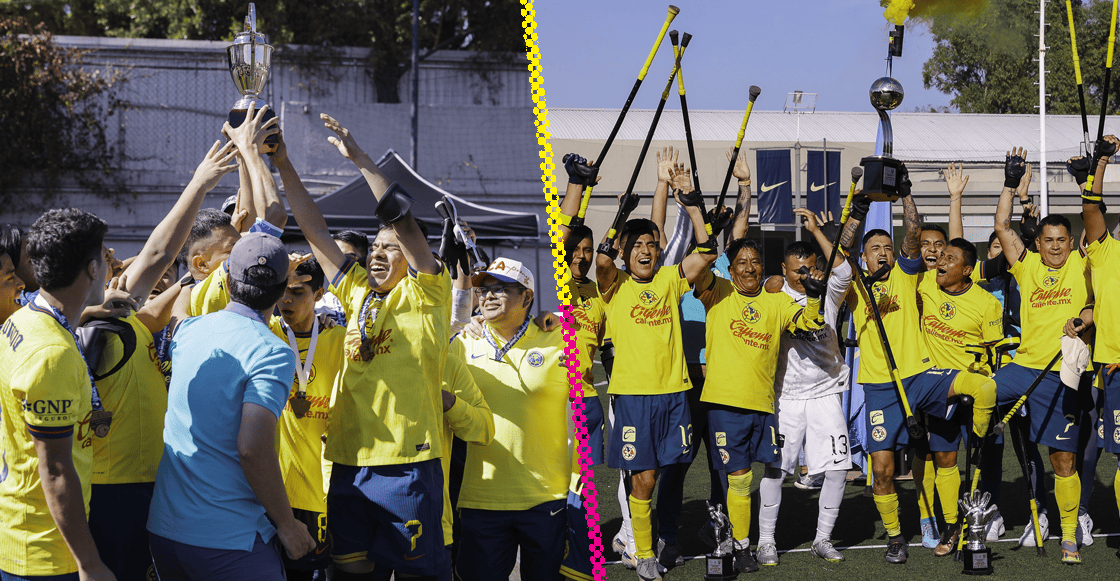 El Club América también levantó trofeos con sus equipos de inclusión