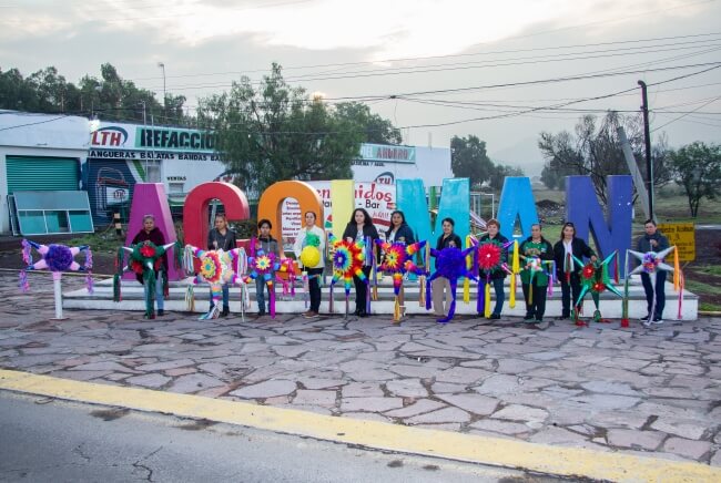 Sobre Acolman, el lugar en el que hay más piñatas que personas
