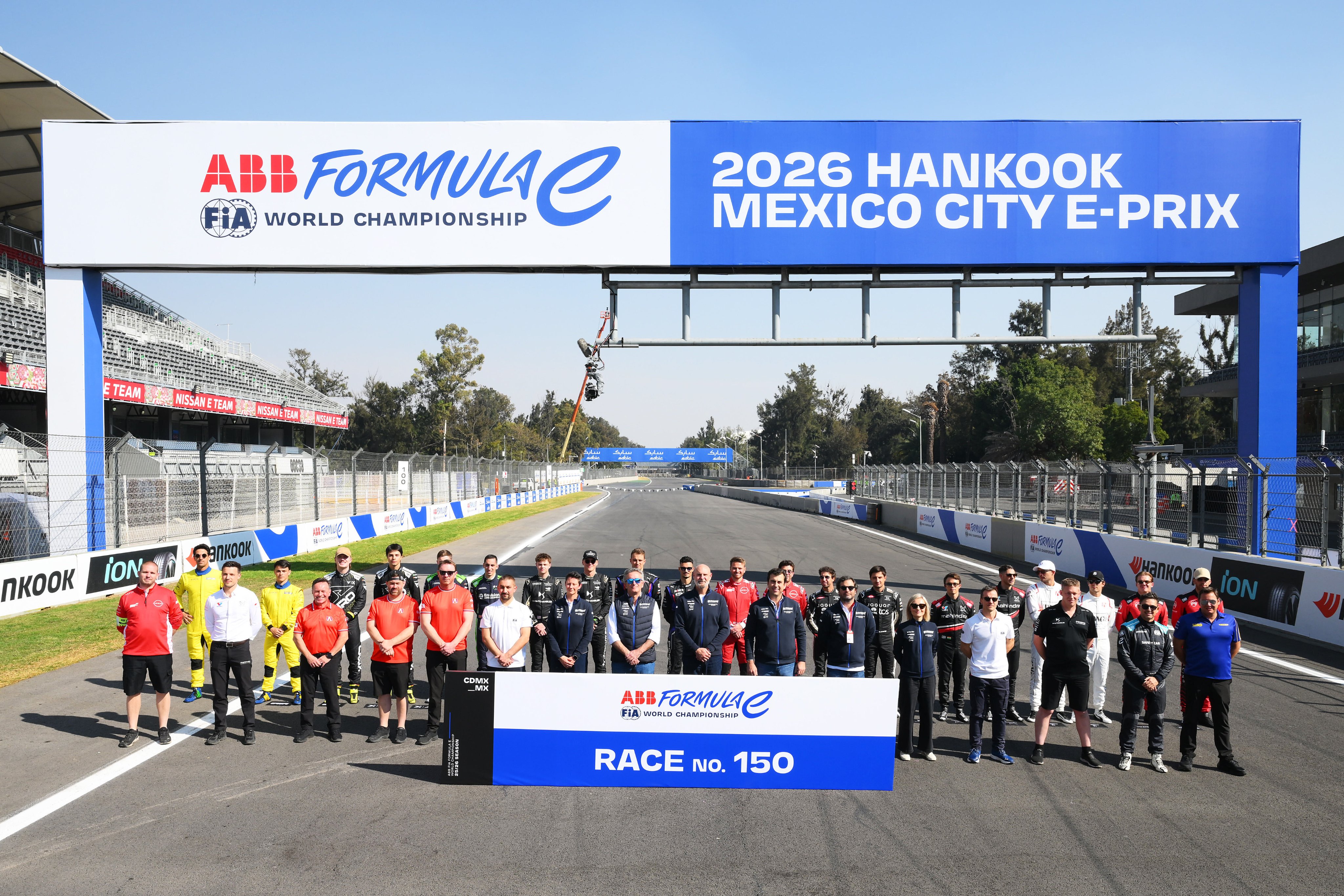 Fórmula E celebra en el E-Prix de México 2026 su carrera número 150