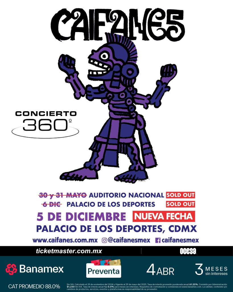 Esta es la agenda de conciertos y festivales en México para 2025