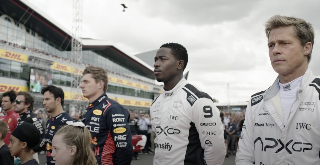 Checo Pérez en trailer de F1