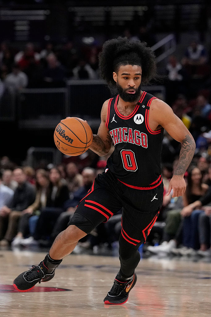 Coby White con los Chicago Bulls