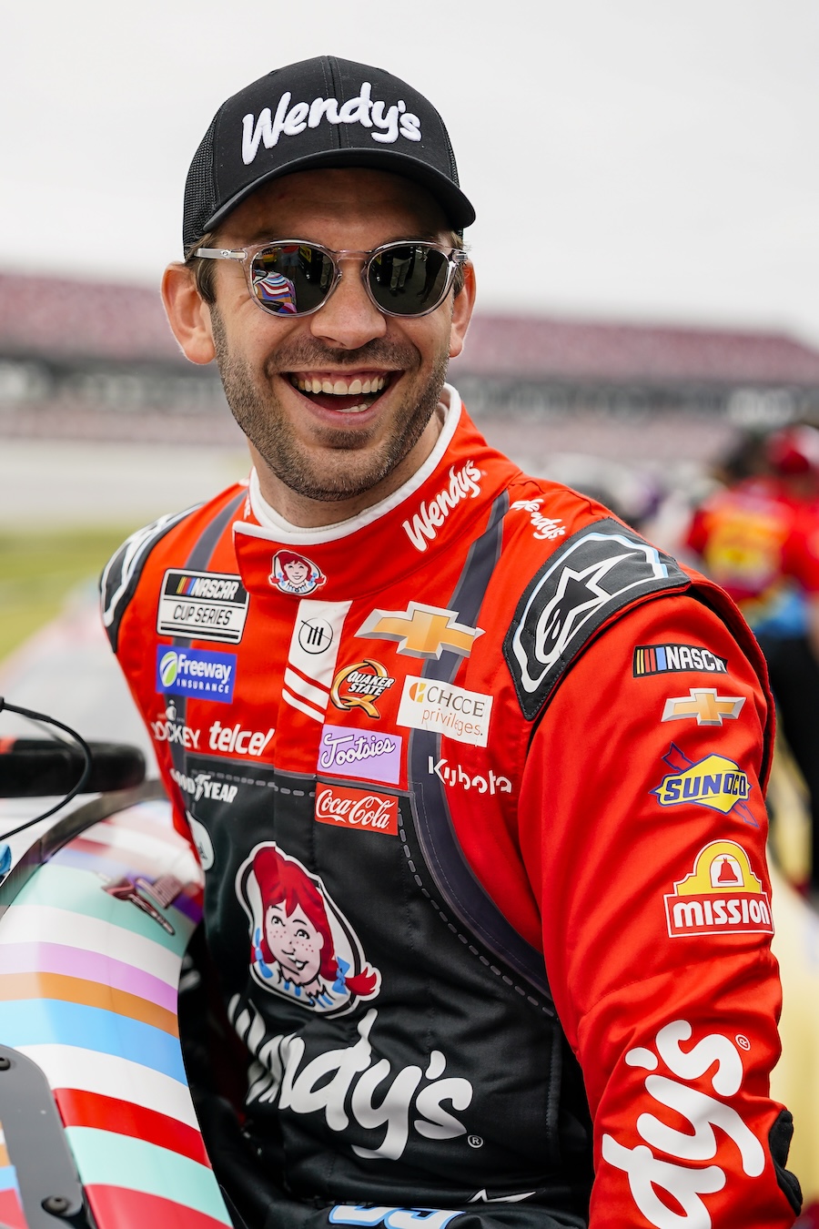Daniel Suárez en Talladega Superspeedway