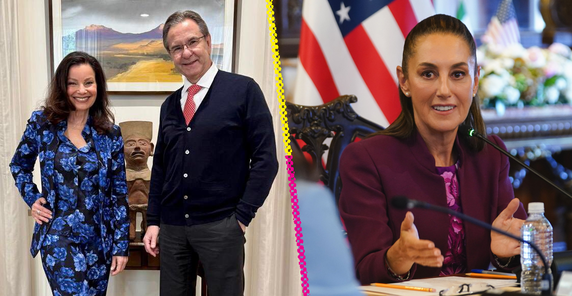 Fran Drescher confiesa su admiración por Claudia Sheinbaum