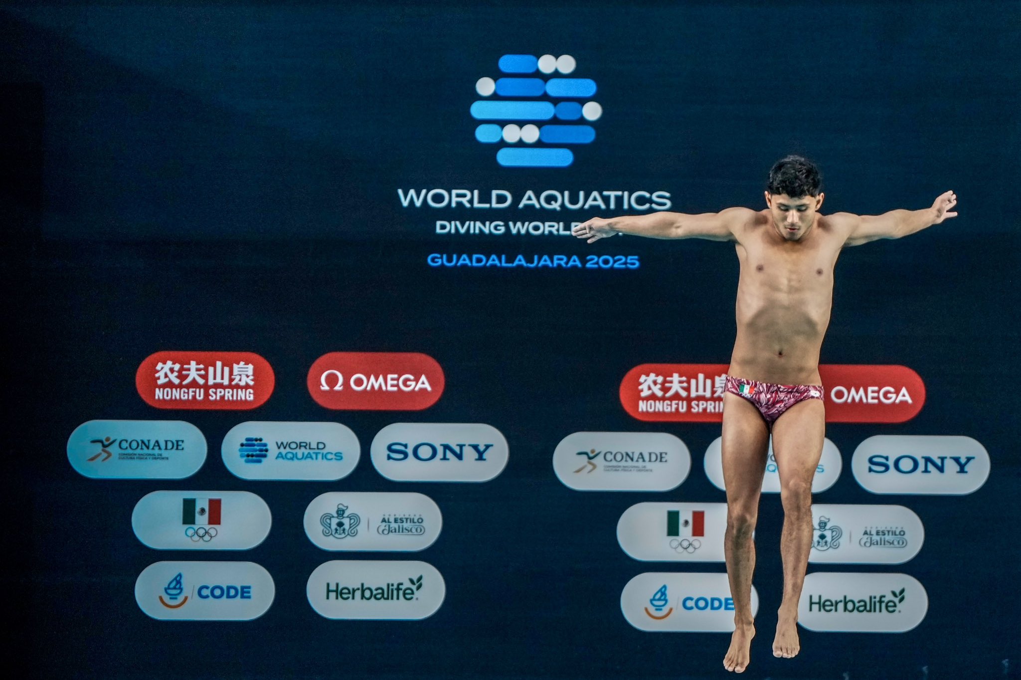 Gabriel Vázquez, el clavadista mexicano de 17 años