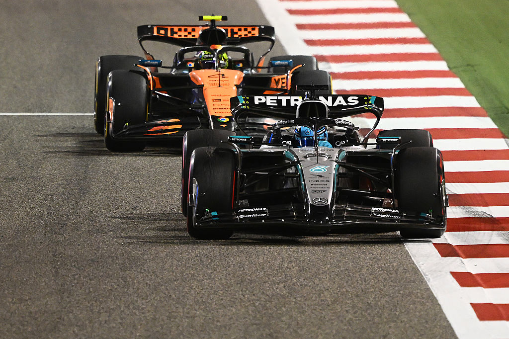 George Russell en el GP de Bahrein 2025
