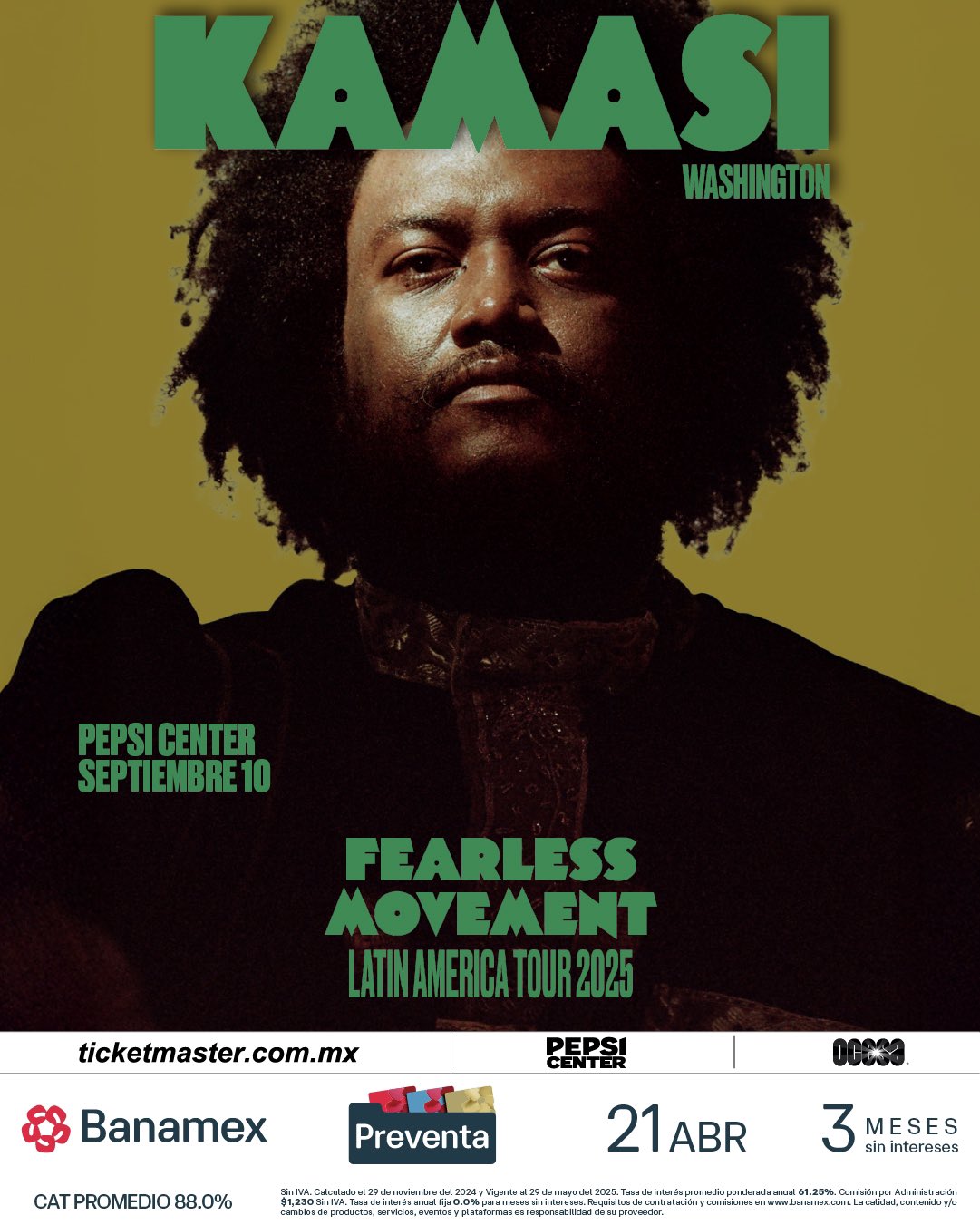Kamasi Washington en el Pepsi Center