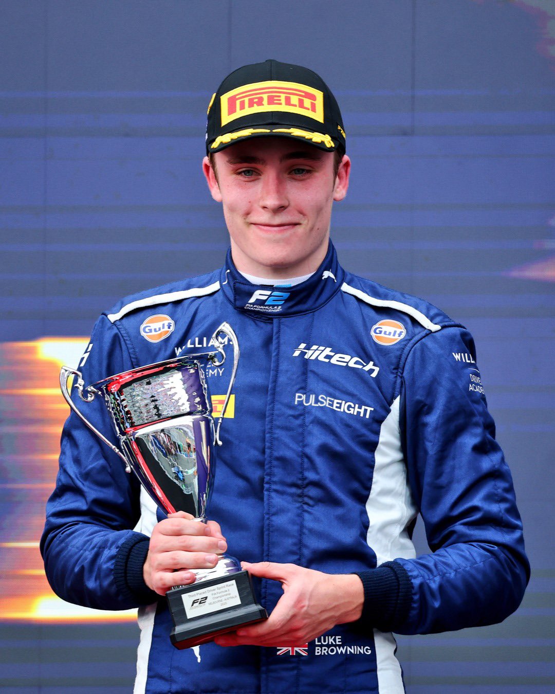 Luke Browining, piloto de reserva de Williams
