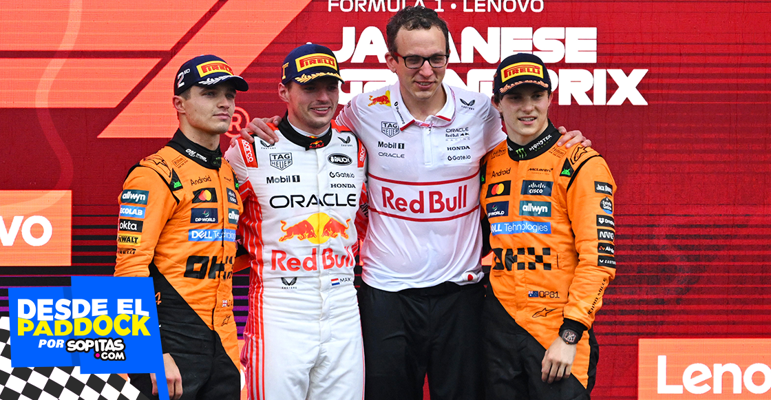 Triunfo de Max Verstappen en Japón