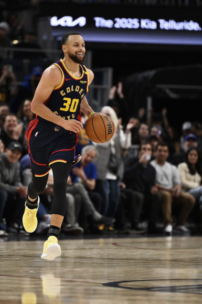 Steph Curry con los Warriors