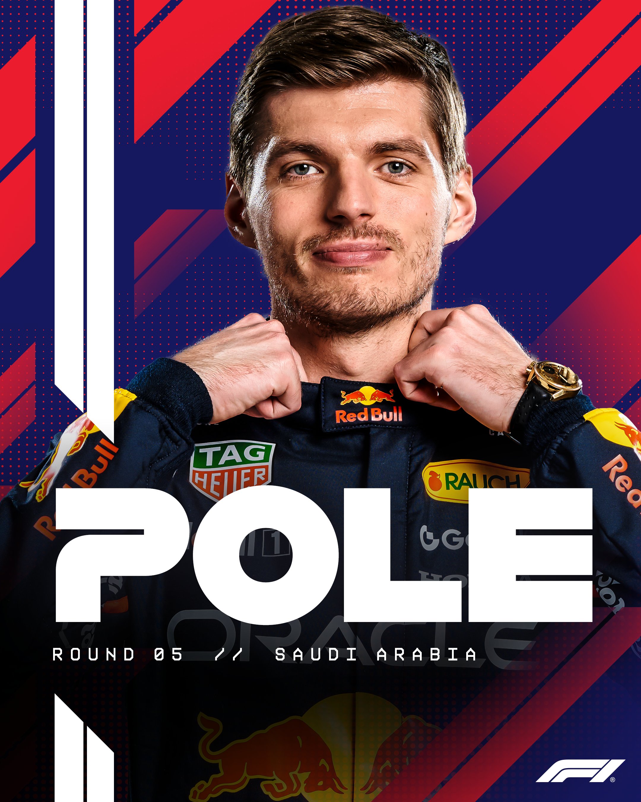 Así queda la parrilla de salida del Gran Premio de Arabia con choque de Norris y pole de Verstappen