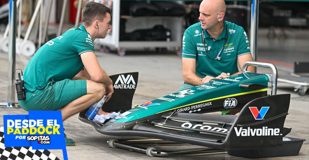 La nueva regla para los alerones delanteros