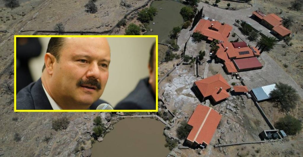 La red ilegal de presas de agua del rancho de César Duarte, exgobernador de Chihuahua