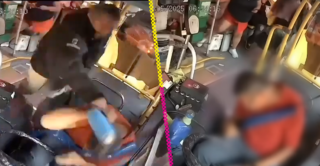 Pasajero golpea en la cabeza a chófer de transporte público: Ya fue identificado