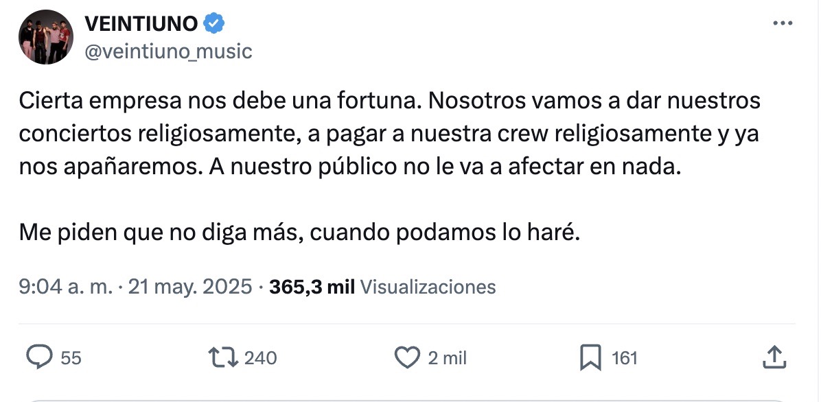 wegow crisis boletos