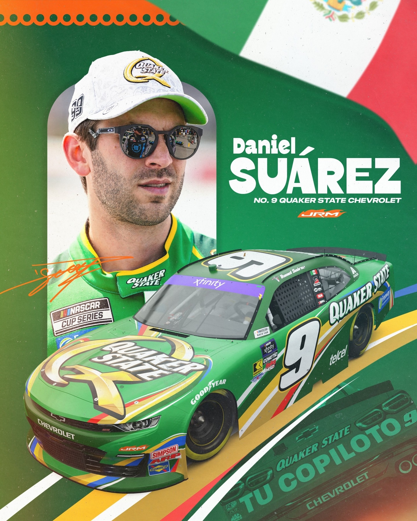 Daniel Suárez correrá en la XFinity