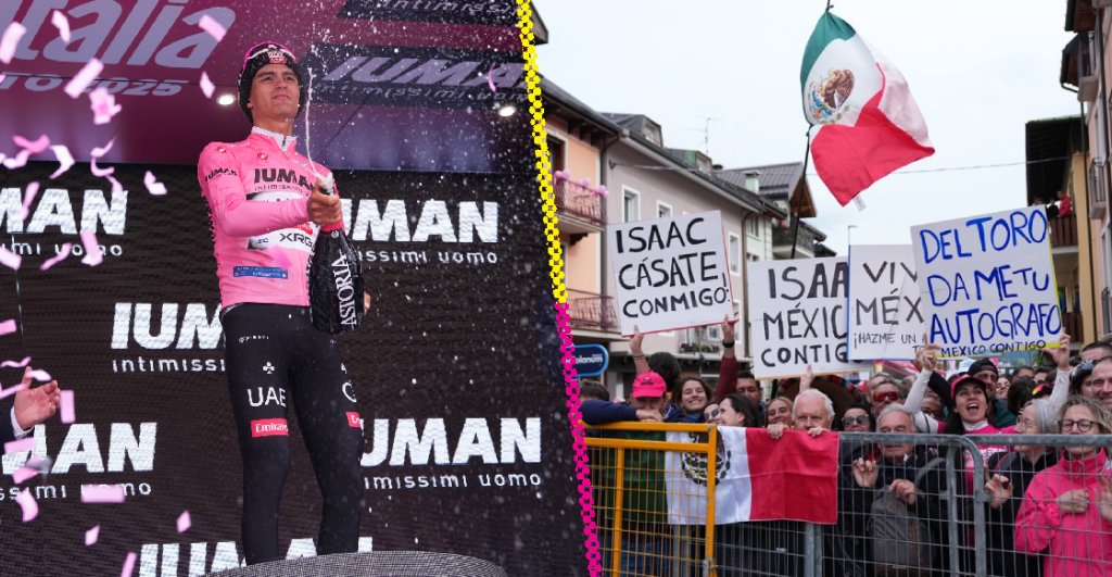 ¿Dónde ver a Isaac del Toro en el Giro de Italia 2025?