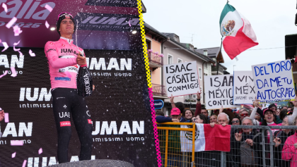 ¿Dónde ver a Isaac del Toro en el Giro de Italia 2025?