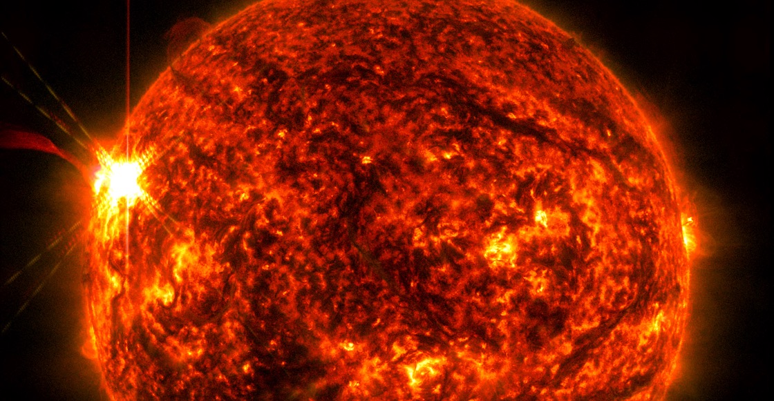 Erupciones solares reportadas por la NASA y sus efectos.