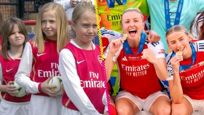 Leah Williamson, de mascota del Arsenal a ganar la Champions Femenina
