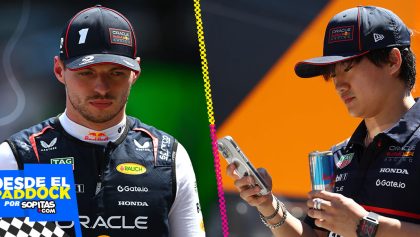 Max Verstappen y Yuki Tsunoda