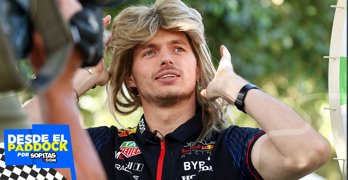 Max Verstappen y su nombre ficticio