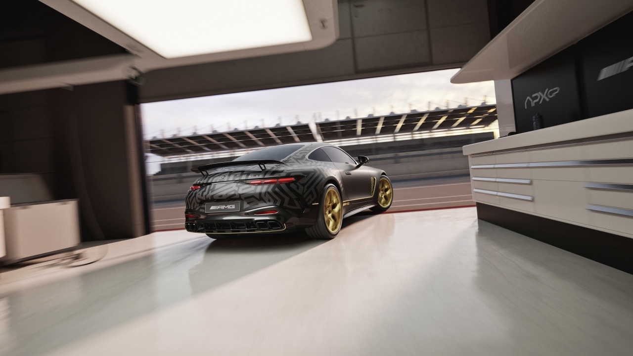 El Mercedes-AMG GT “APXGP Edition”
