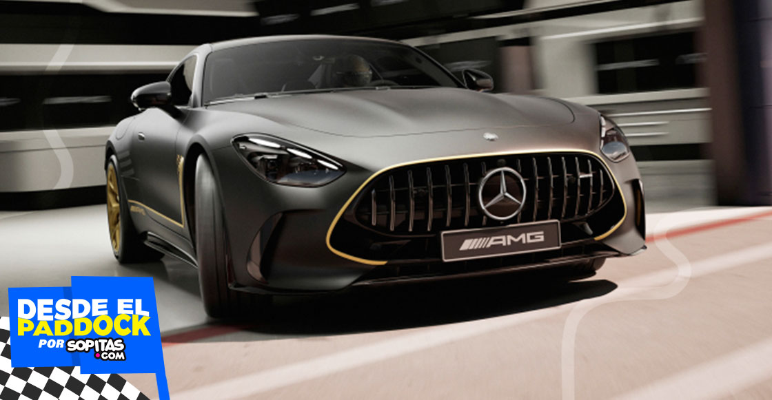 El Mercedes GT inspirado en la película de F1 de Brad Pitt