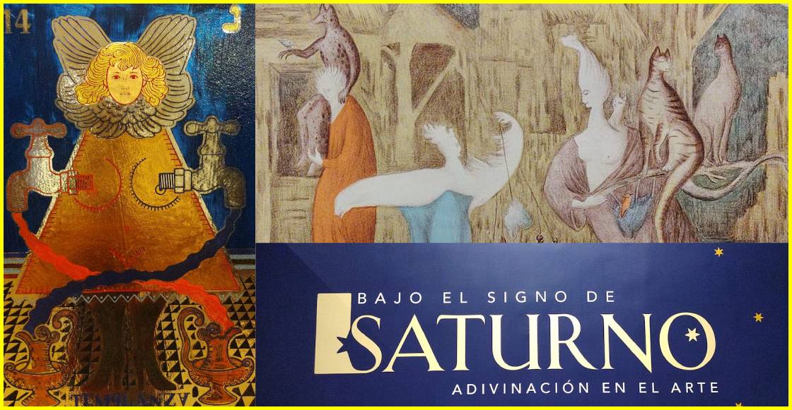 Visitamos la nueva exposición del MUNAL llamada "Bajo el signo de Saturno".
