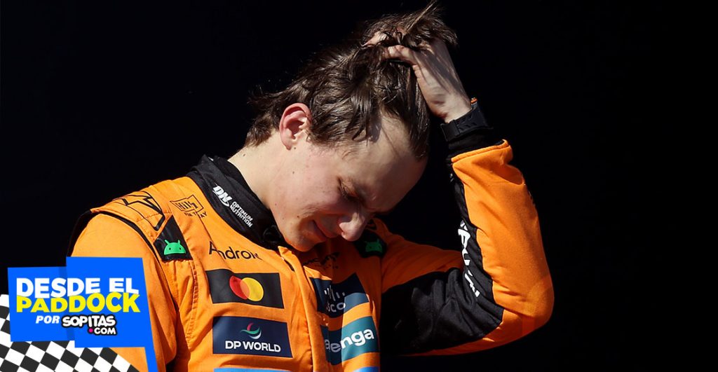 Oscar Piastri fue tercero en Imola