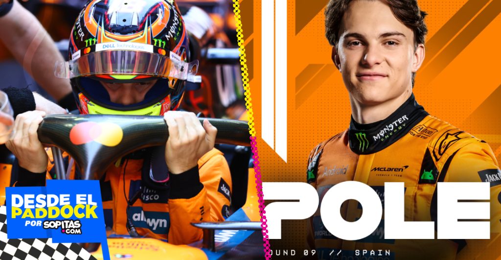 Así queda la parrilla de salida del Gran Premio de España