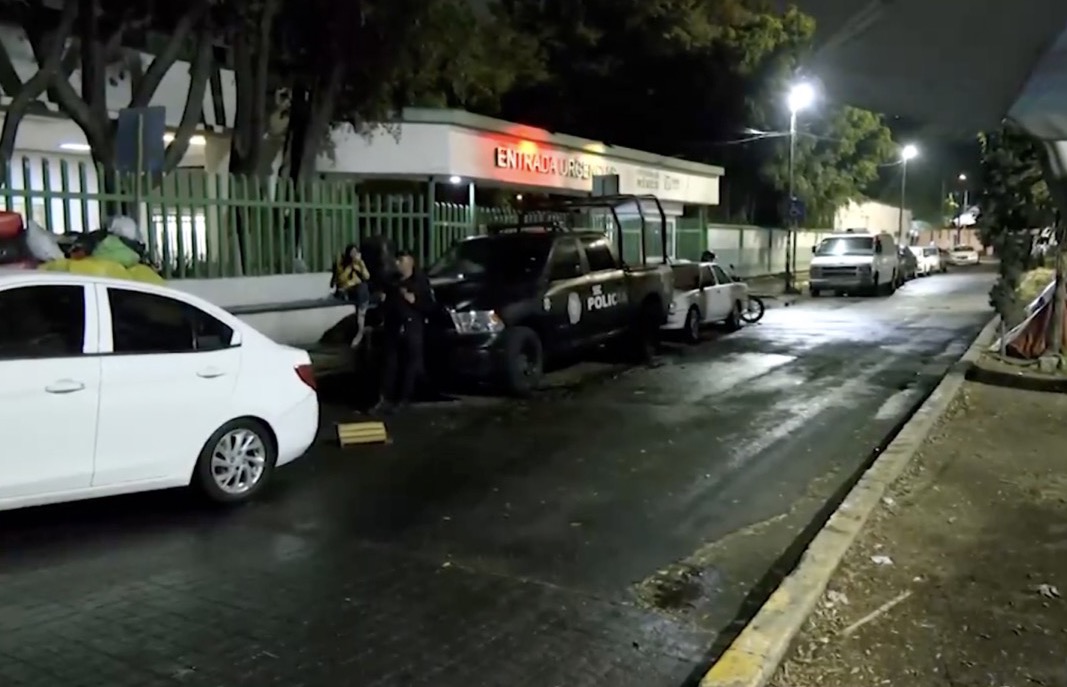 Pinchadura a reportera