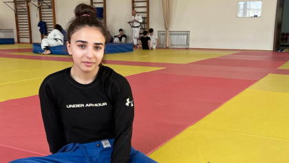 Shahana Hajiyeva fue suspendida del parajudo por tener una buena visión