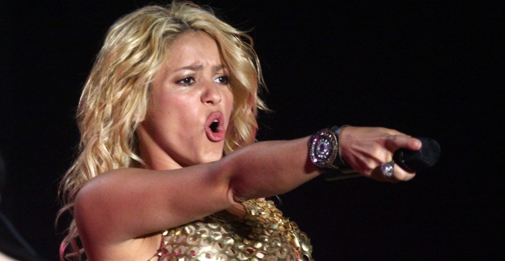 Shakira en concierto en Puebla