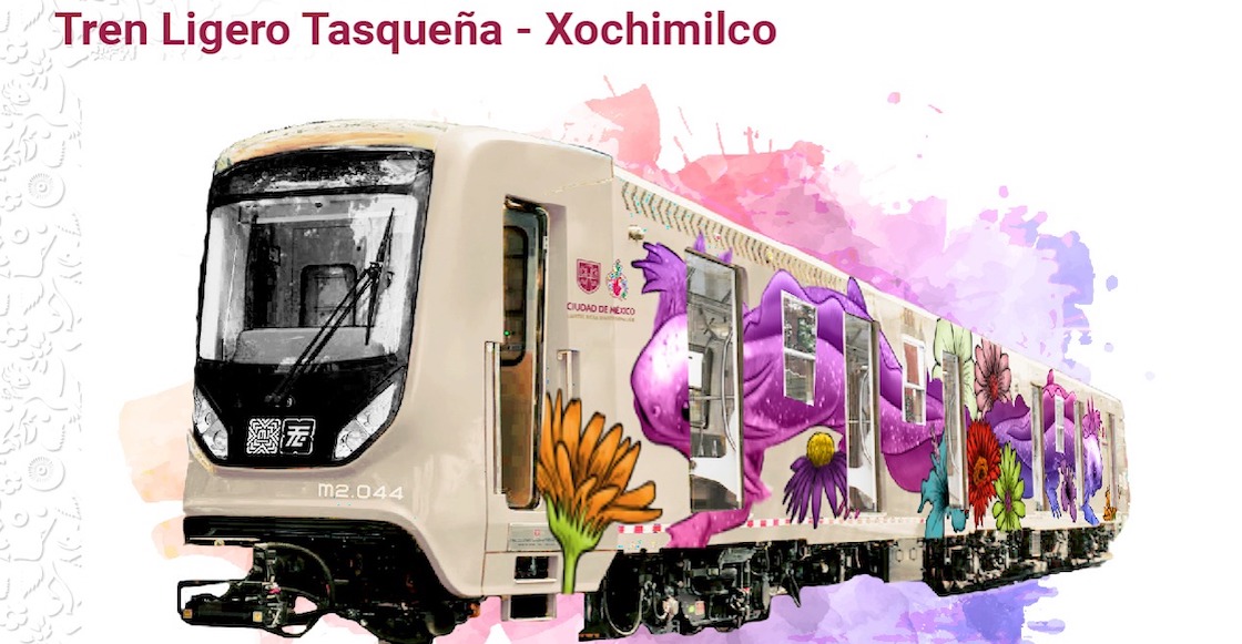 Tren Ligero de CDMX: Lo que hay detrás del cambio de imagen al Ajolote