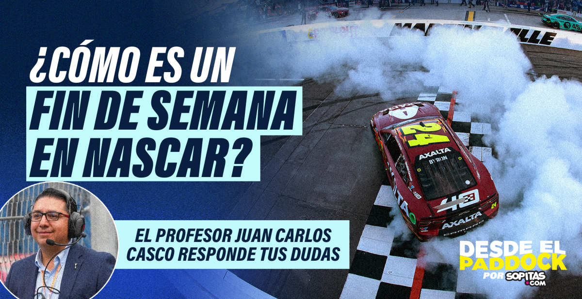 Así funciona una carrera en Nascar Cup