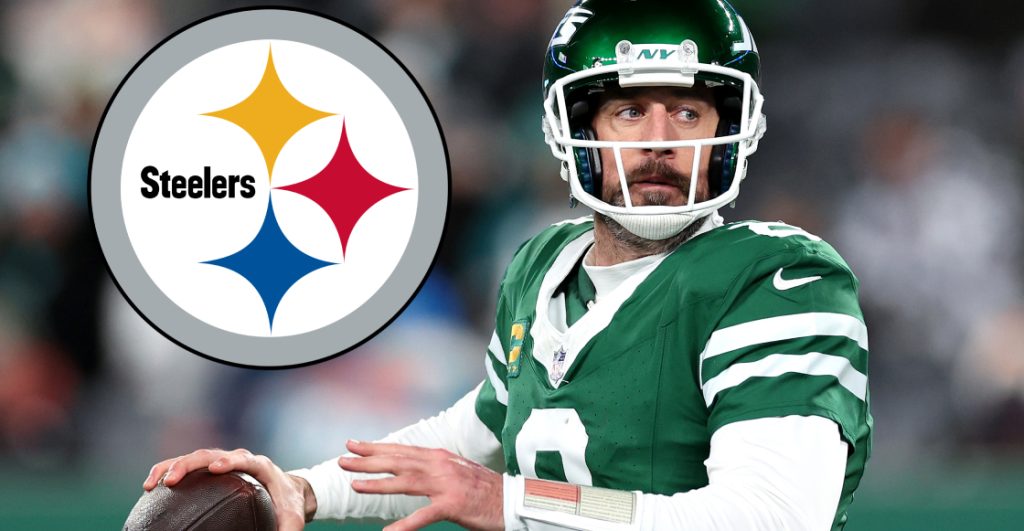 Aaron Rodgers firma contrato con Steelers en la NFL
