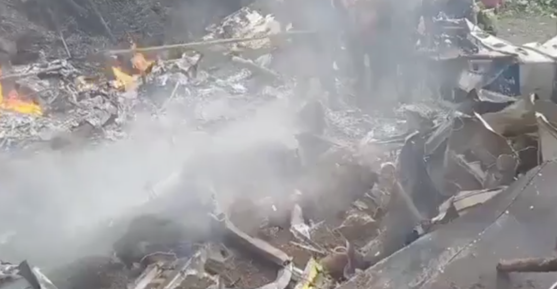 Avioneta con 9 pasajeros se desploma en Tapachula