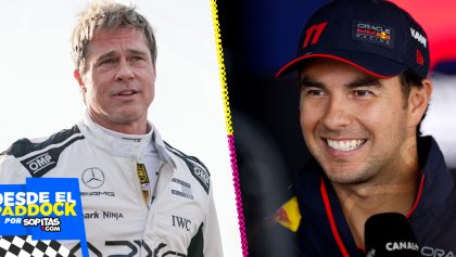Brad Pitt se declara fan de Checo Pérez