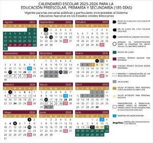 Calendario de la SEP: Puentes, días festivos, consejos técnicos y todas