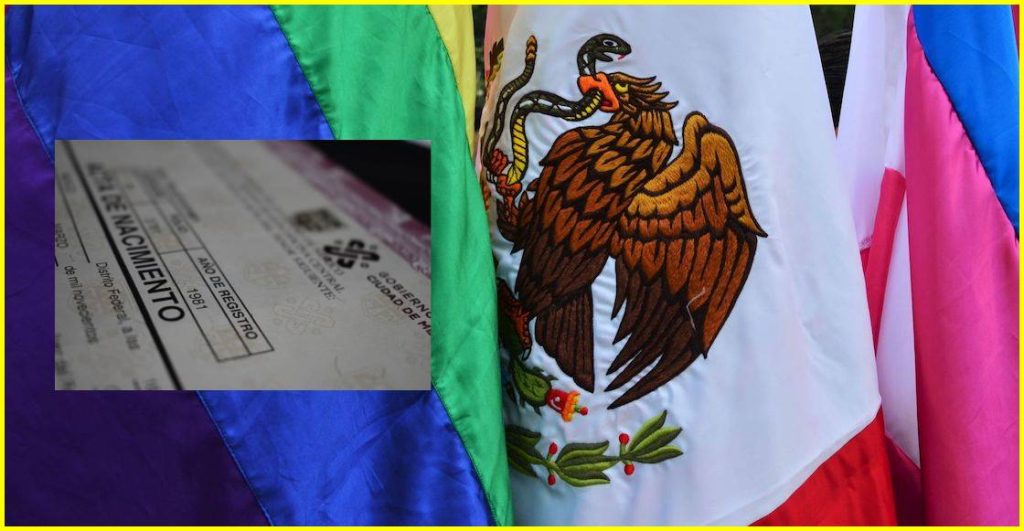 Cambio de identidad de género en documentos oficiales.