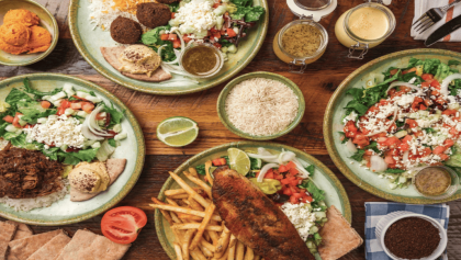 Comida del medio oriente en la CDMX