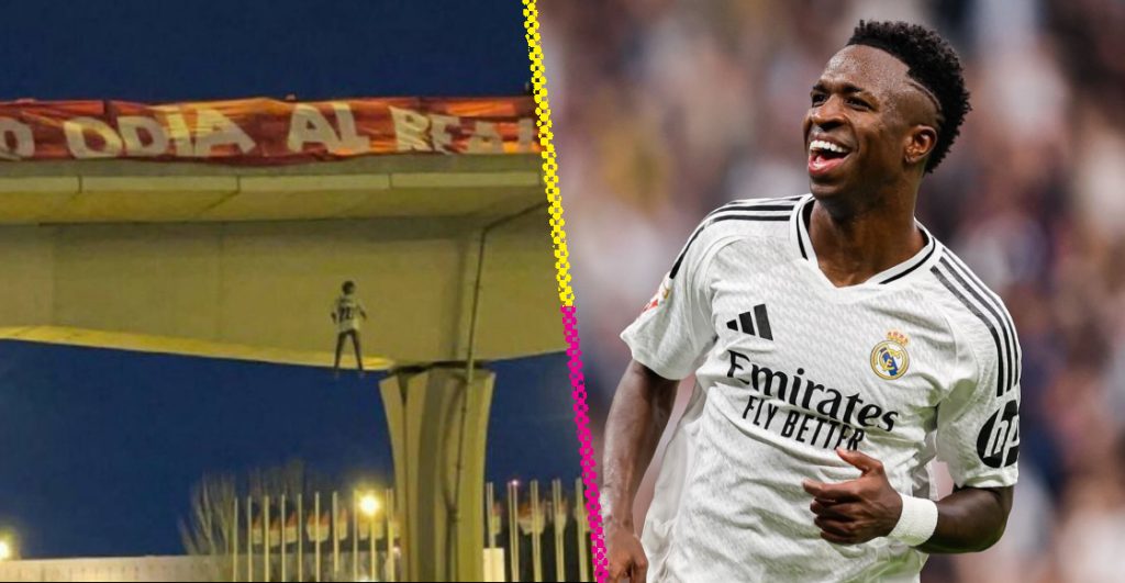 Condenan a cuatro "aficionados" del Atlético por colgar muñeco de Vinicius