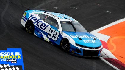 Daniel Suárez partirá décimo en la carrera de Nascar Cup en México