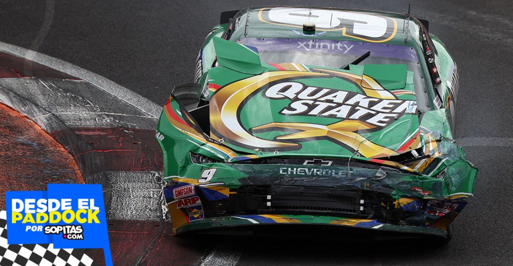 El auto de Daniel Suárez