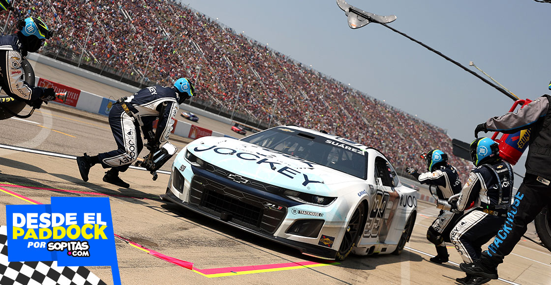 Daniel Suárez en Michigan