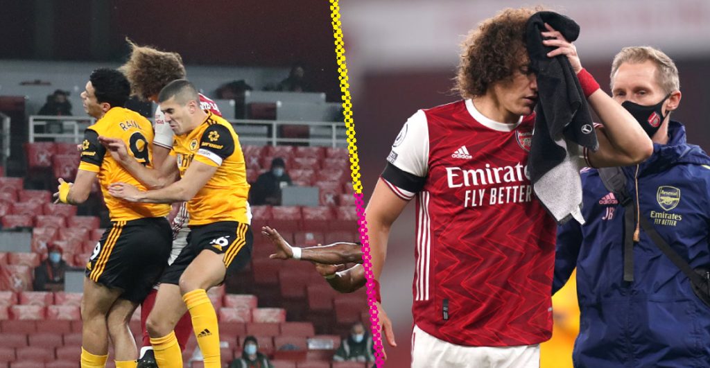 David Luiz recuerda choque con Raúl Jiménez