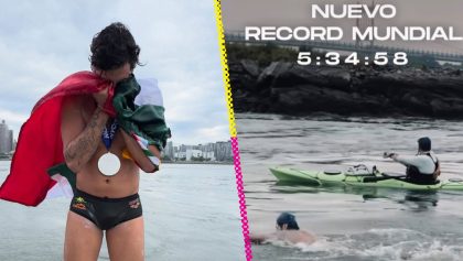 David Olvera, el mexicano que conquistó Manhattan con su récord mundial en aguas abiertas