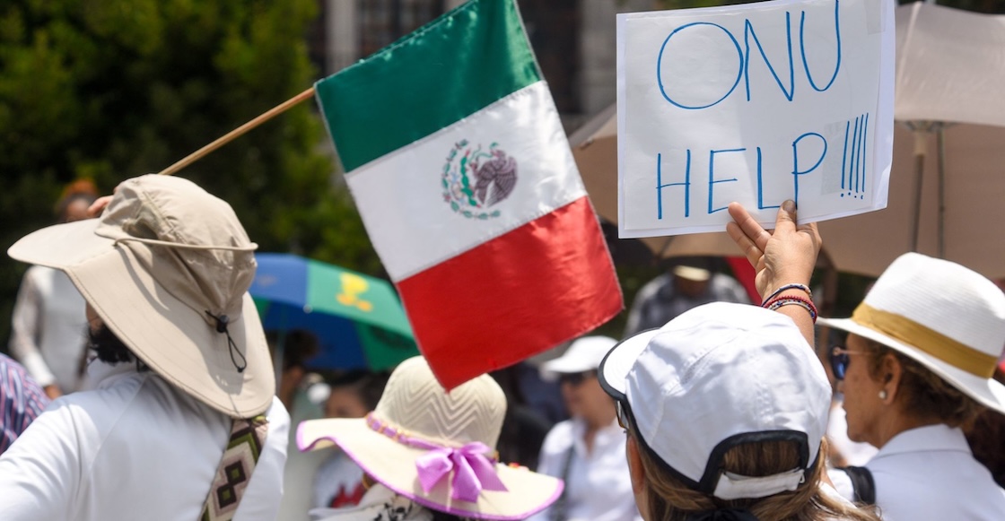 Poca convocatoria y muchas consignas: Domingo Negro vs Elecciones del Poder Judicial