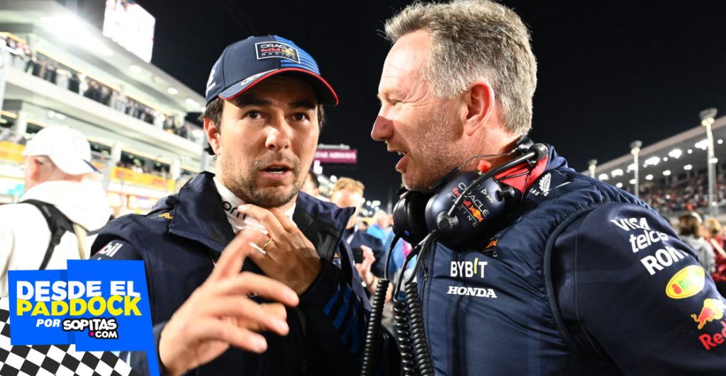 Horner excluye a Checo Pérez de su equipo ideal en sus años con Red Bull